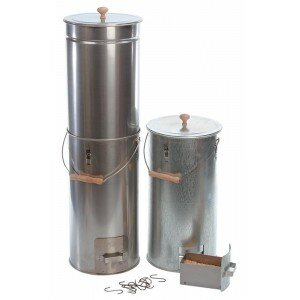 Fumoir rond inox 33 cm promo