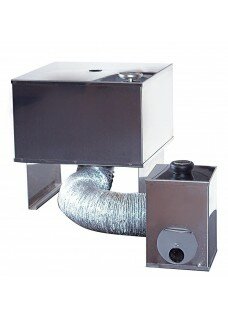 Fumoir inox 2 étages petit modèle